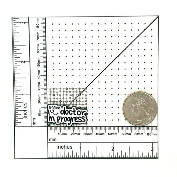 🤩New Oz Enamel Pin Doctor in Progress Medical Themed Brooch White medical gift - Picture 7 of 7